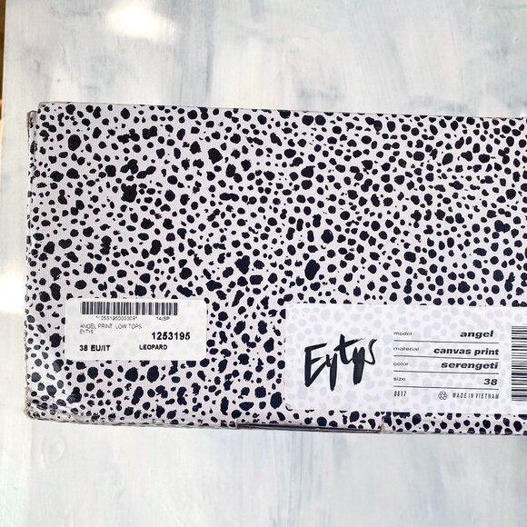 Eytys Angel Leopard/Serengeti Print Lug Sole Sneaker - Picture 12 of 12